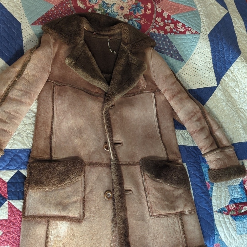 Vintage Sheepskin coat